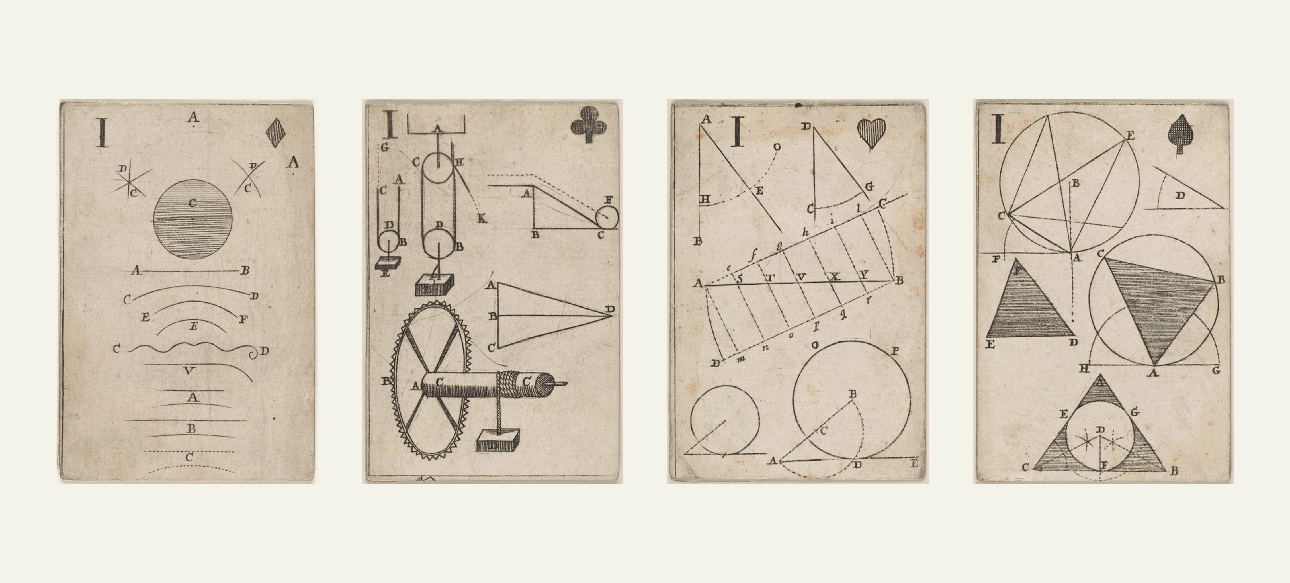 The engineering collection of cards