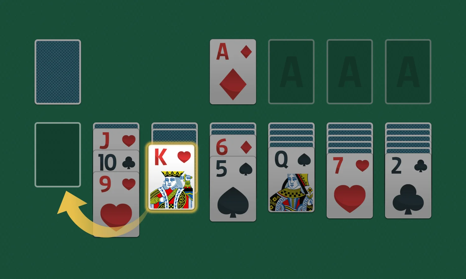 Solitaire Rules: Fill an Empty Tableau
